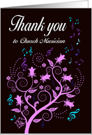 Thank you to church...