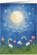 You are my Moon and Stars Birthday Love card