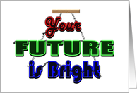 Your Future is Bright Certified Electrician card