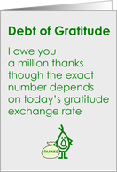 Debt of Gratitude -...