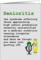 Senioritis - a funny...