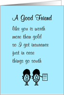 A Good Friend A...