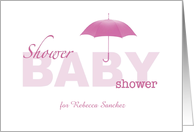 Baby Girl Shower...