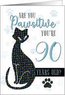 90th Birthday Cat...