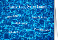 Thank You Swim Coach...