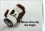 Never Stop Fighting...