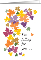 Falling for you with...