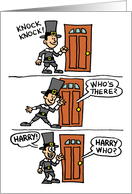 Knock Knock Pilgrim...