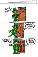 Knock Knock Irish