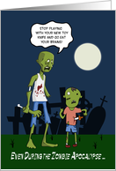 Funny Zombie Dad and...