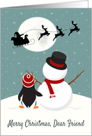 Snowman and Penguin...