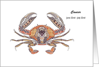 Cancer the crab,...