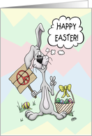 Cartoon Easter Bunny...