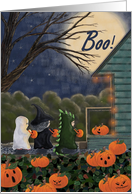 Boo! Halloween Card...