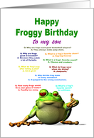 Son, Birthday, Frog...