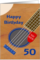 50th Birthday Guitar...