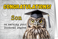 Son Doctoral Degree...