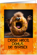 Niece Scary Donut...