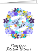 Be our Ketubah...
