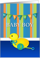 Welcome Baby Boy Toy...