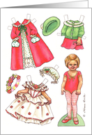 Christmas Paper Doll...