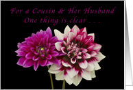 For a Cousin & Her...
