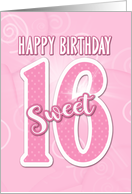 Sweet 16th Happy...