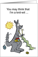 Cartoon kangaroo...