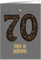 Seventy Years of...