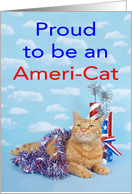 Patriotic cat Proud...