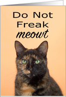 Do Not Freak Meowt...