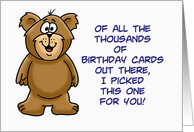 Birthday Card with a...