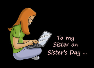 Sister's Day Card...
