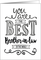 Best Brother-in-law...