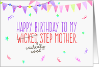 Step Mother Birthday...
