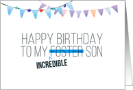 Foster Son Birthday,...