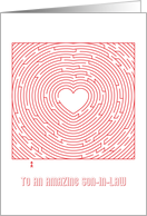 Heart Maze Valentine...