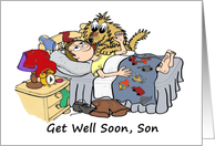 Get Well Cartoon of...