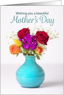 Happy Mother’s Day Beautiful Flower Arrangement card