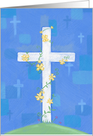 Easter Floral Cross