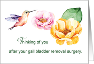 Gall Bladder Surgery...