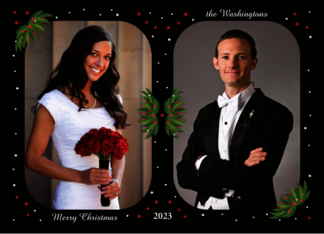Holiday Card With 2...