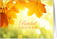 Autumn Bridal Shower...