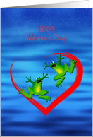 Valentine Cute Frogs...