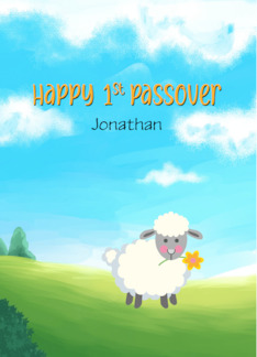 Happy First Passover...