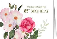85th Birthday Wishes...