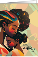 African American Mother’s Day Vibrant Colors card