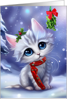 Christmas Kitten Cat...