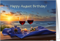August Birthday with...