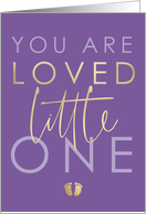 You are Loved Little...